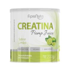 Creatina Pump Juice 200g Sabor Limão - APISNUTRI