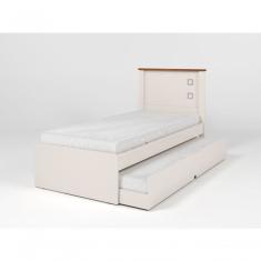 Cama Juvenil Valente Auxiliar Off White Madeira