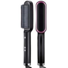 Escova 3 Em 1 Secadora Alisa Cabelo Perfeito Turbo 110/220V - Desert