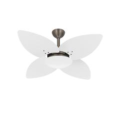 Ventilador De Teto Bronze 4 Pás Econômico Winds Ventax 220V