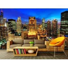 Papel de Parede Paisagens Cidade 45 - 1,00 X 2,00 - Voce Decorando