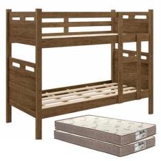 Beliche Barreto Duas Camas com 2 colchões D33 Gold Sensor - Fênix