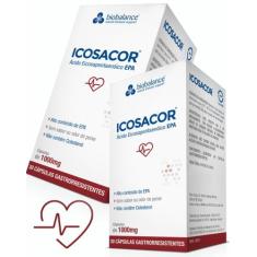 ICOSACOR Biobalance - Ômega-3 EPA Super Concentrado - O Autêntico e Or