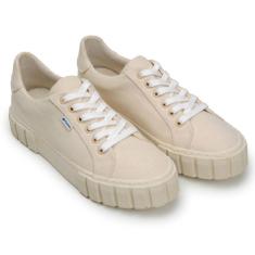 Tênis Farm Avenida Tratorado Bege Barbante-Feminino