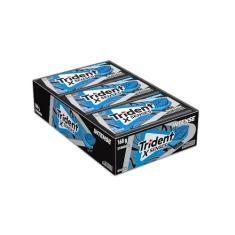 Chiclete Trident XSenses Intense Sem Açúcar - Caixa com 21 unid. de 8g