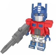 Boneco Blocos De Montar Optimus Prime Transformers