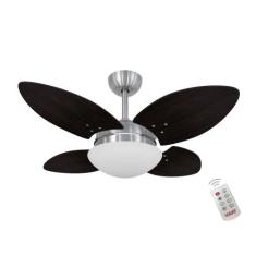 Ventilador Lil Prince Tabaco 127V e Controle Remoto - Mais de Casa