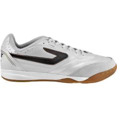Chuteira futsal topper maestro td iv, Branco, Preto, 43