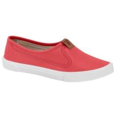 Tênis Casual Slip On Feminino Moleca 5296.273.20171 Coral-Feminino
