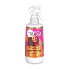 Creme Pentear Antiporosidade Fluido Cachos 300ml Salon Line