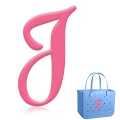 ZEOXUER Bogg Bag Letters, berloques decorativos para bolsa Bogg, acessórios de letras do alfabeto, pingentes de bolsa Bogg Inserir letras do alfabeto, letras 3D do alfabeto para personalizar bolsa