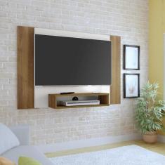 Painel para TV até 40 Polegadas Cine Pinho e Off White - Artely