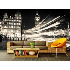 Papel de Parede Paisagens Cidade 03 - 1,50 X 2,50 - Voce Decorando