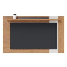 Painel Suspenso Extensível Leme para TV até 70” - Colibri Freijó/Off White Matte