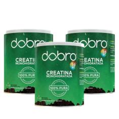 Kit 3 Creatina Monohidratada Up Dobro 300G