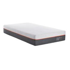 Colchão Solteiro Espuma Bed In A Box Enjoy Smartmax 88x188cm Branco Cinza Inducol