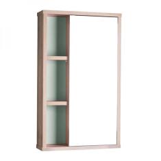 Armário para Banheiro com Espelho Milano Verde Menta