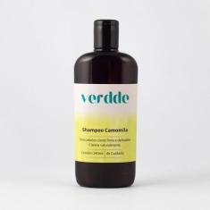 Shampoo De Camomila Verdde 240ml Hidratação, Brilho E Leveza