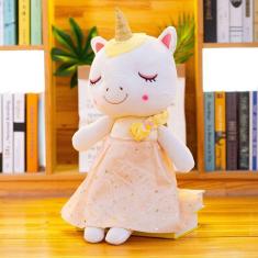 35cm bonito unicórnio pelúcia brinquedos de pelúcia anjo bonecas de unicórnio para