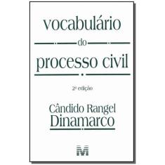 Livro - Vocabulário Do Processo Civil - 2 Ed./2014