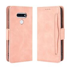 Capa com compartimento para cartão para LG Style 3, capa flip de couro para LG Style 3, capa magnética retrô para celular, capa carteira de telefone com compartimentos para cartões