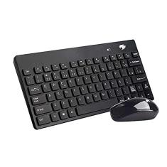Kit Teclado E Mouse Pixxo Sem Fio Preto - Kw262091b