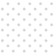 Papel De Parede Poa Branco E Bolinhas Cinza Adesivo Lavavel - LRP