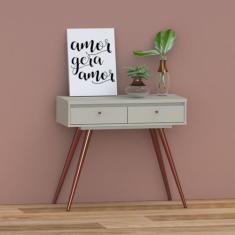 Aparador Retro York 2 Gavetas Off White - Olivar Móveis, Off-White