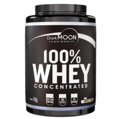 100% Whey Protein Sabor Cookies & Cream Pote 1Kg - Darkmoon - Dark Moo