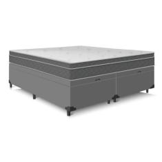 Cama Box Baú King Com Colchão Confort Tec 193x203x42 Premium - ProMax,