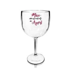 Taça Gin Acrílico Personalizada Para Dia Das Mães Ascendente