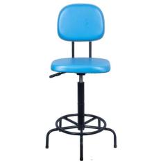 Cadeira Caixa Alta Atendimento Recepção Balcão com Espuma Injetada e t