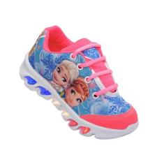 Tenis De Led Infantil Feminino Frozen Lançamento, 30