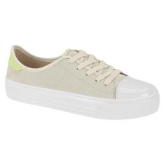 Tênis Beira Rio Casual Flatform Feminino-Feminino