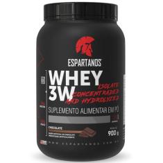 Whey Protein 3W 900g  Espartanos, Chocolate