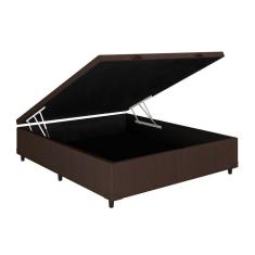 Cama Box Baú Casal Universal Courano Brown (138x188x35) - Costa Rica
