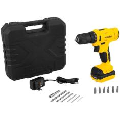 Parafusadeira Furadeira À Bateria 12v Bivolt Pfv120 Vonder