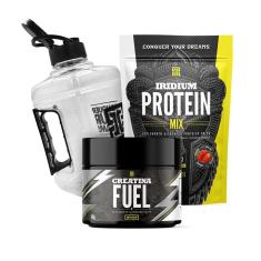 Kit Whey Protein Mix + Creatina Monohidratada Fuel 150g + Galão 1,5L-Unissex