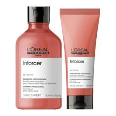 Kit L'oréal Inforcer Shampoo 300ml + Condicionador 200ml 