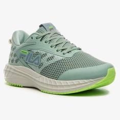 Tênis Fila Compass Feminino - Verde e Azul