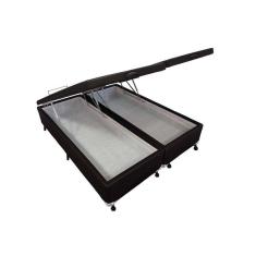 Cama Box Baú Universal Queen Courano Black New (158x198x35) - Castor