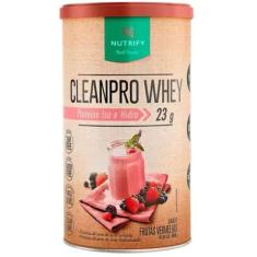 CleanPRO Whey (450g) Nutrify, Frutas Vermelhas
