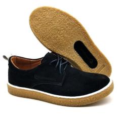 Sapato Masculino Cano e Gáspea de camurça Bmbrasil 890/03 Preto, 42