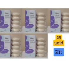 Kit 5 caixas de sabonete Algodão - Refrescante - Total 25 unidades Mai