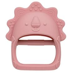 Mordedor e Massageador Mãozinha Rosa em Silicone Buba