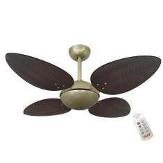 Ventilador Volare Off P Palmae 127v E Controle Remoto