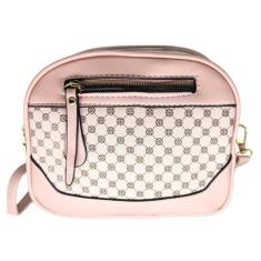 Bolsa feminina tiracolo transversal media três divisórias luxo - Glamo