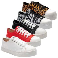 Tênis Feminino Star Casual Cano Baixo Lona Confort AF1.16 A - Use-Star