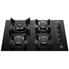 Cooktop Electrolux 4 Bocas Experience com ChamaPrecisa (KE4GC), Preto,