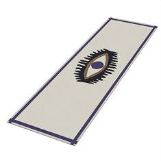 Tapete Passadeira Oziris Antiderrapante-Bege-50x160